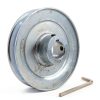 Saelno V-Belt Pulley 5 Inch Steel Zinc Plated Power-0