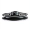 QWORK V-Belt Pulley Cast Iron Fixed Bore Industrial Use-1