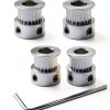 SHCEEC Aluminum Timing Belt Pulley 20 Tooth 6mm GT2-0