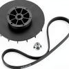 Salugre Washer Motor Pulley Kit 1/2 HP Belt Nut Replacement-0