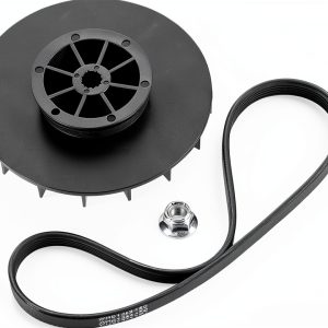 Salugre Washer Motor Pulley Kit 1/2 HP Belt Nut Replacement-0