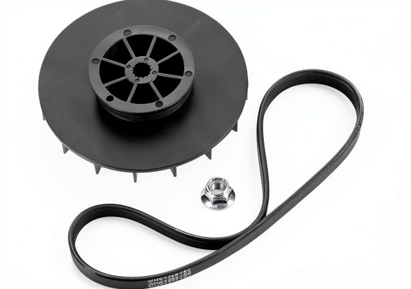 Salugre Washer Motor Pulley Kit 1/2 HP Belt Nut Replacement-0