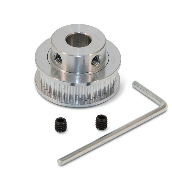 GT2 Timing Pulley 40T 8mm Bore Aluminum Yeebyee Industrial-5