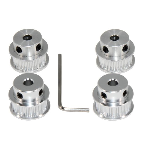 GT2 Timing Pulley Yeebyee Aluminum 30T 5mm Bore-4