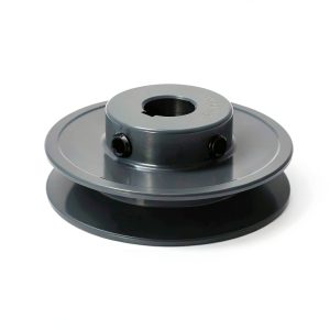 QWORK V-Belt Pulley Cast Iron 3 Inch Industrial Pulley-0