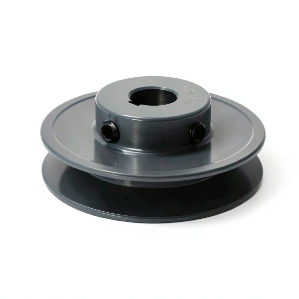 QWORK V-Belt Pulley Cast Iron 3 Inch Industrial Pulley-0