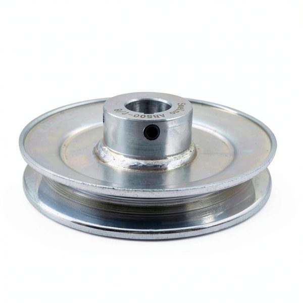 Saelno V-Belt Pulley 5 Inch Steel Zinc Plated Power-1