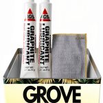GROVE Graphite Lubricant 2‑Pack with Microfiber Cloth – Low Viscosity-0