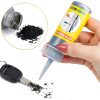 Generic Graphite Lock Lubricant 2PCS Black Precision Needle Tube-5