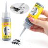 Generic Graphite Lock Lubricant 2PCS Black Precision Needle Tube-2