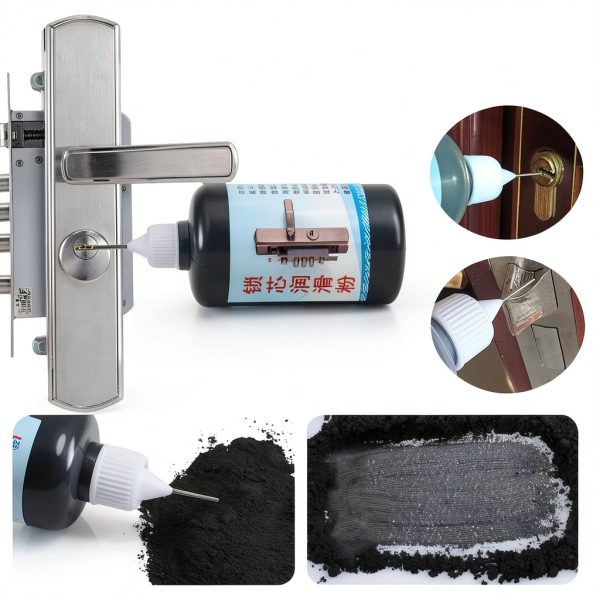 Graphite Lock Lubricant by Generic Dry Spray for Door Car Bike Locks-1