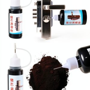 Generic Graphite Lock Lubricant 2 Pcs Spray Rust Free Smooth Operation-0