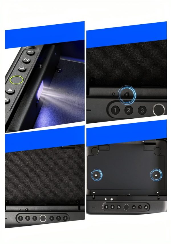Gun Safe PINEWORLD K5 Biometric Fingerprint Safe with APP Large-6