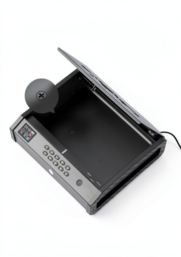 Gun Safe MOLICAR Biometric Safe with LCD Temp/Humidity and USB‑C Power-2