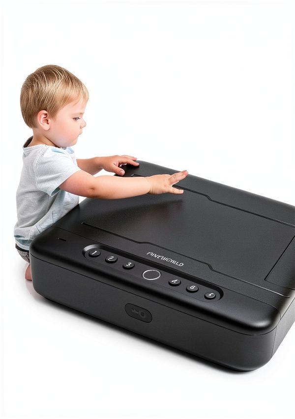 Gun Safe PINEWORLD K5 Biometric Fingerprint Safe with APP Large-5