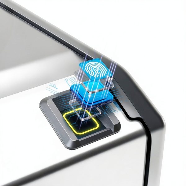 Gun Safe StormRift Biometric Handgun – Fingerprint PIN Key, Black-2