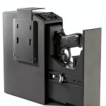 Slider Hidden Handgun Safe VoleStay Biometric Smart Black 9.5"-0