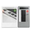 Grimtron Biometric Gun Safe for Handgun – 100 Fingerprints, Gray GM07-5