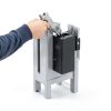 ONNAIS Biometric Pistol Gun Safe Black Steel GL-04 Quick Fingerprint-1