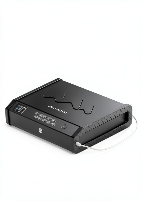 Gun Safe movgul Biometric LCD with Temp/Humidity Display, Black-2