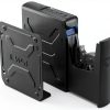 Gun Safe RPNB Carbon Knight Biometric Sliding Door Nightstand-0